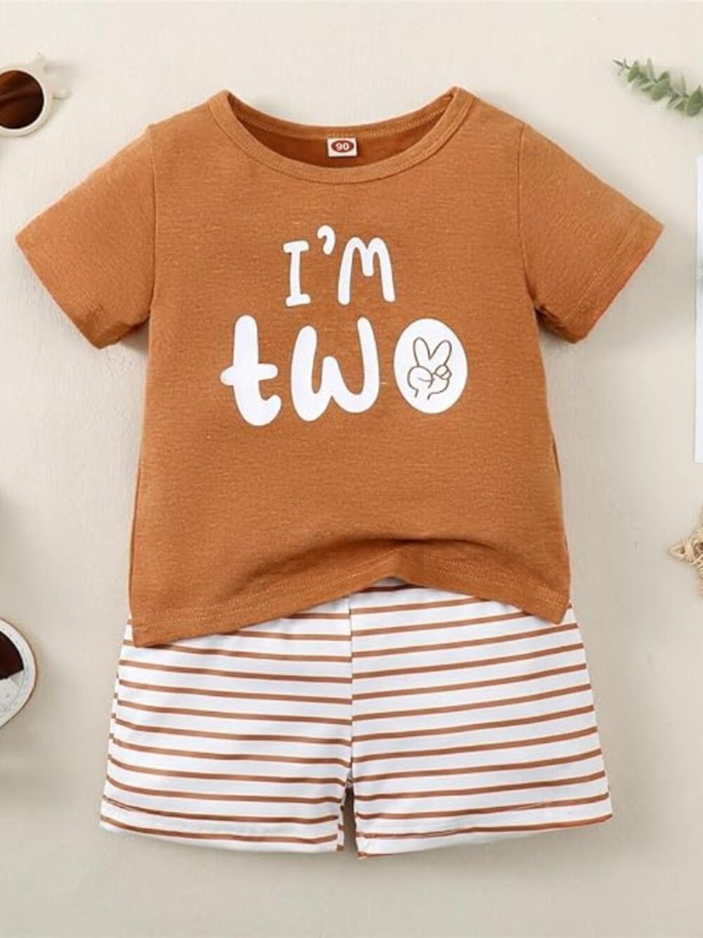 Toddler Boy 2nd Birthday Outfit - 2T - New